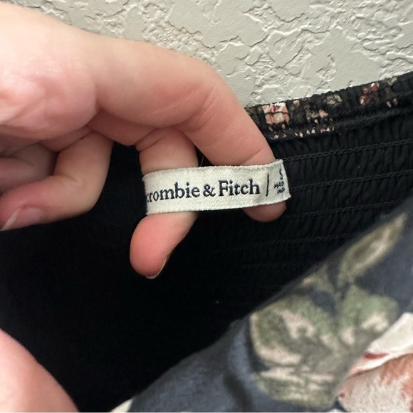 Abercrombie and Fitch long sleeve floral sweetheart Mini dress - Picture 4 of 6